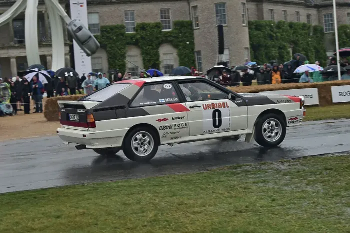 Rights Managed : CM35 0289 Juha Mikkola, Vesa Mikkola, Audi Quattro Rallye GR4 R6 Rights Managed : CM35 0289 Juha Mikkola, Vesa Mikkola, Audi Quattro Rallye GR4 R6