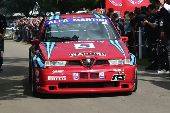 Rights Managed : CM35 0747 Kuno Schar, Alfa Romeo 155 ITC Rights Managed : CM35 0747 Kuno Schar, Alfa Romeo 155 ITC