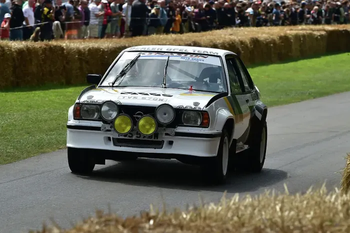 Rights Managed : CM35 0796 Paul Kynaston, Opel Ascona 400 Rights Managed : CM35 0796 Paul Kynaston, Opel Ascona 400