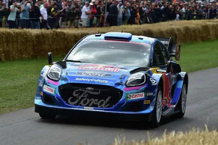 Rights Managed : CM35 0825 Malcolm Wilson, Ott Tanak, Ford Puma WRC Rights Managed : CM35 0825 Malcolm Wilson, Ott Tanak, Ford Puma WRC