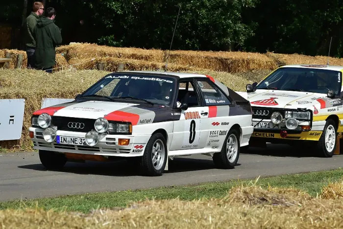 Rights Managed : CM35 0844 Juha Mikkola, Vesa Mikkola, Audi Quattro Rallye GR4 R6 Rights Managed : CM35 0844 Juha Mikkola, Vesa Mikkola, Audi Quattro Rallye GR4 R6