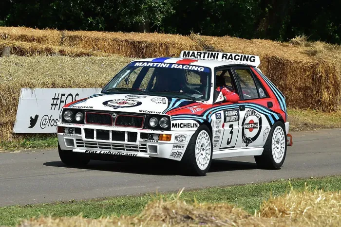 Rights Managed : CM35 0847 Marcus Willis, Lancia Delta HF Integrale Rights Managed : CM35 0847 Marcus Willis, Lancia Delta HF Integrale