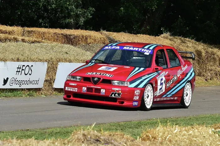 Rights Managed : CM35 0849 Kuno Schar, Alfa Romeo 155 ITC Rights Managed : CM35 0849 Kuno Schar, Alfa Romeo 155 ITC