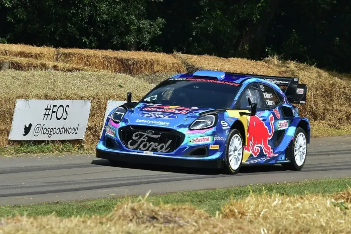 Rights Managed : CM35 0867 Malcolm Wilson, Ott Tanak, Ford Puma WRC Rights Managed : CM35 0867 Malcolm Wilson, Ott Tanak, Ford Puma WRC