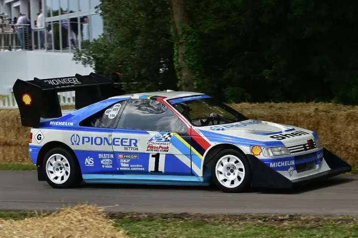 Rights Managed : CM35 0998 Enda Garvey, Peugeot 406 T16 GR, Pikes Peak Rights Managed : CM35 0998 Enda Garvey, Peugeot 406 T16 GR, Pikes Peak