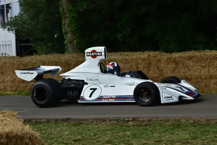Rights Managed : CM35 1028 Dario Franchitti, Brabham-Cosworth BT44B Rights Managed : CM35 1028 Dario Franchitti, Brabham-Cosworth BT44B