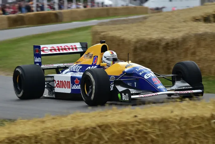 Rights Managed : CM35 1316 Sebastian Vettel, Williams-Renault FW14B Rights Managed : CM35 1316 Sebastian Vettel, Williams-Renault FW14B