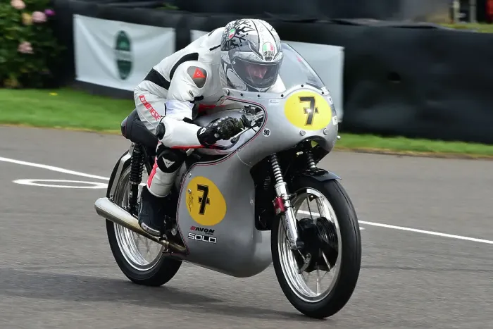 Rights Managed : CM35 1448 Freddie Sheene, Norton Manx 30M Rights Managed : CM35 1448 Freddie Sheene, Norton Manx 30M