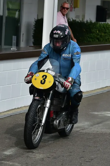 Rights Managed : CM35 1454 Roger Ashby, Robin Stokes, Norton Manx 30M Rights Managed : CM35 1454 Roger Ashby, Robin Stokes, Norton Manx 30M