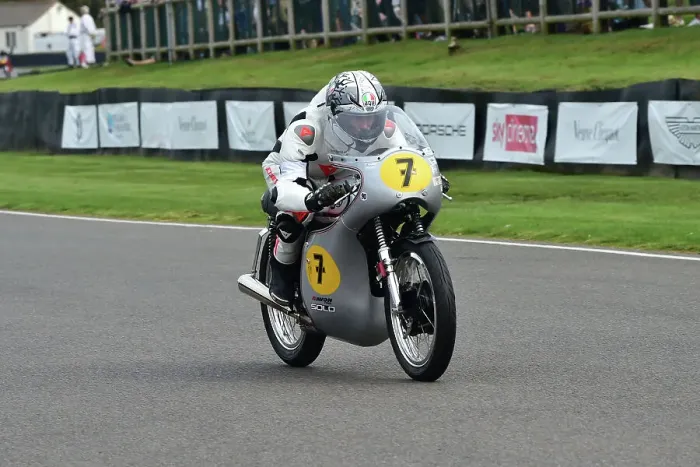 Rights Managed : CM35 1480 Freddie Sheene, Norton Manx 30M Rights Managed : CM35 1480 Freddie Sheene, Norton Manx 30M