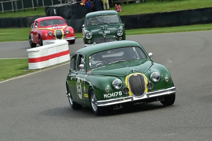 Rights Managed : CM35 1664 Chris Ward, Andy Wallace, Jaguar Mk1 Rights Managed : CM35 1664 Chris Ward, Andy Wallace, Jaguar Mk1