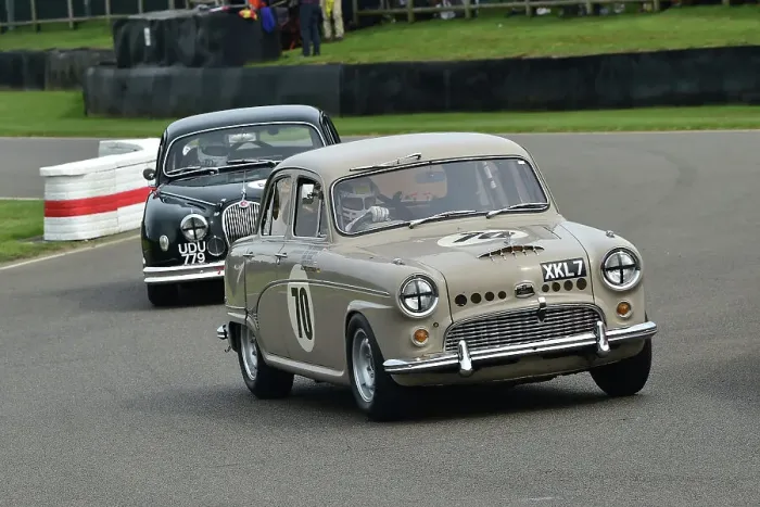 Rights Managed : CM35 1671 Tom Kristensen, Harry Naismith, Austin A90 Westminster