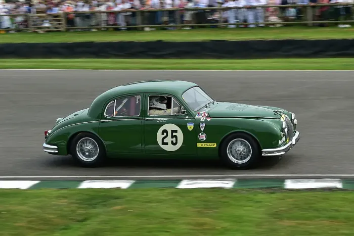 Rights Managed : CM35 1690 Chris Ward, Andy Wallace, Jaguar Mk1 Rights Managed : CM35 1690 Chris Ward, Andy Wallace, Jaguar Mk1