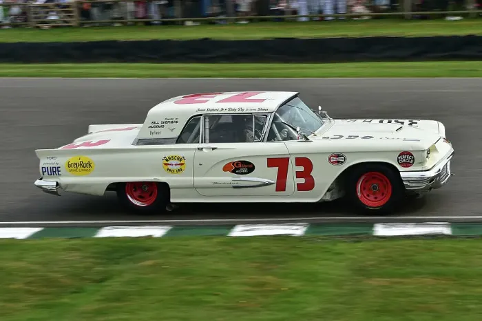 Rights Managed : CM35 1706 Bill Shepherd, Romain Dumas, Ford Thunderbird Rights Managed : CM35 1706 Bill Shepherd, Romain Dumas, Ford Thunderbird