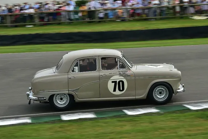 Rights Managed : CM35 1713 Tom Kristensen, Harry Naismith, Austin A90 Westminster Rights Managed : CM35 1713 Tom Kristensen, Harry Naismith, Austin A90 Westminster