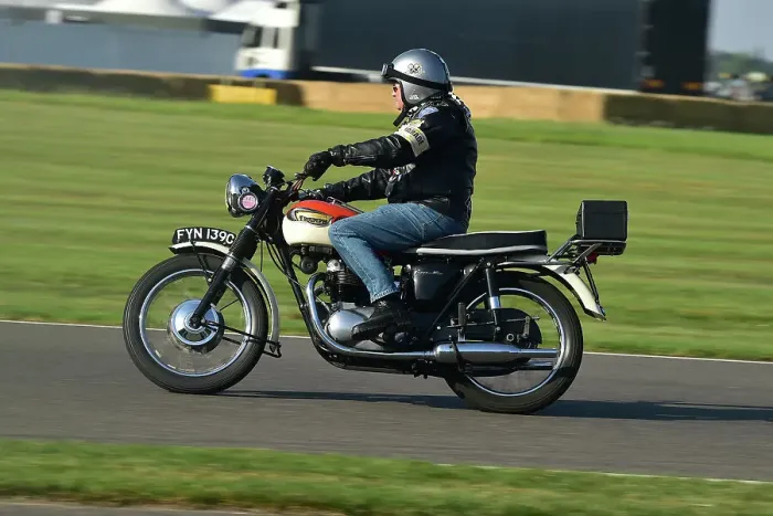 Rights Managed : CM35 1811 Darwin Short, 1965 Triumph 350cc Tiger 90 Rights Managed : CM35 1811 Darwin Short, 1965 Triumph 350cc Tiger 90