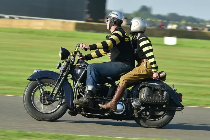 Rights Managed : CM35 1845 Harley Davidson, Goodwood Hornets Rights Managed : CM35 1845 Harley Davidson, Goodwood Hornets