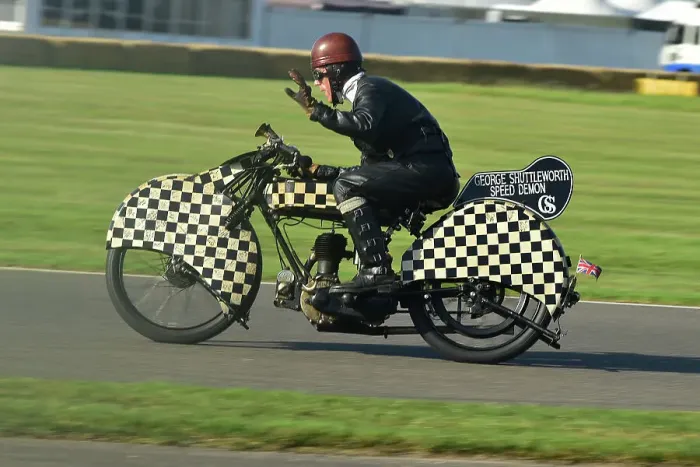 Rights Managed : CM35 1865 George Shuttleworth, Speed Demon Rights Managed : CM35 1865 George Shuttleworth, Speed Demon