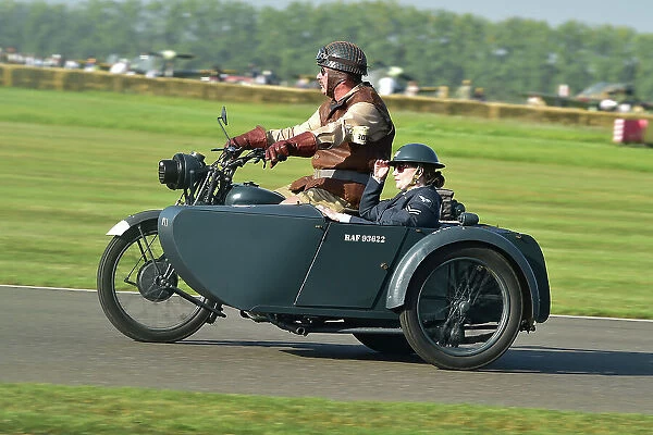 CM35 1888 ex-RAF Motorcycle combination