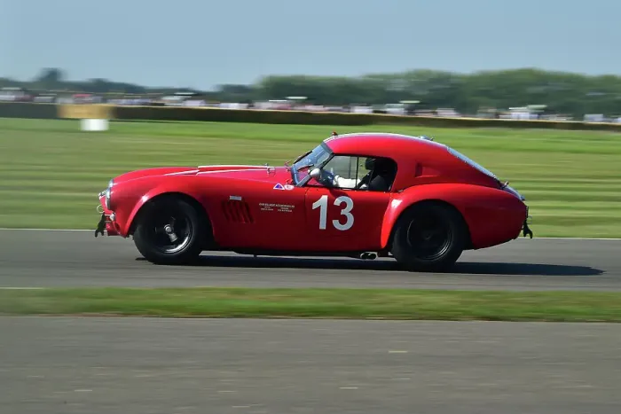 Rights Managed : CM35 2279 Shaun Lynn, Jimmie Johnson, AC Cobra Le Mans Coupe Rights Managed : CM35 2279 Shaun Lynn, Jimmie Johnson, AC Cobra Le Mans Coupe