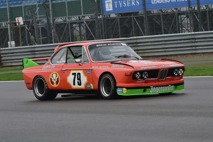 Framed Print : CM35 2312 Patrick Blakeney-Edwards, BMW 3 litre CSL