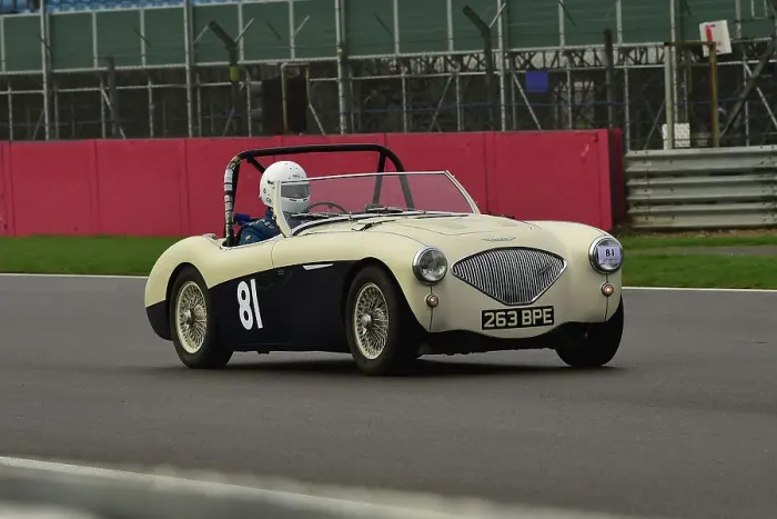 Framed Print : CM35 2329 Matthew Collings, Austin Healey 100M Framed Print : CM35 2329 Matthew Collings, Austin Healey 100M