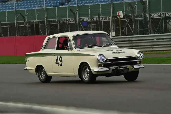 Framed Print : CM35 2333 Oliver Nuthall, Ford Lotus Cortina Mk1 Framed Print : CM35 2333 Oliver Nuthall, Ford Lotus Cortina Mk1
