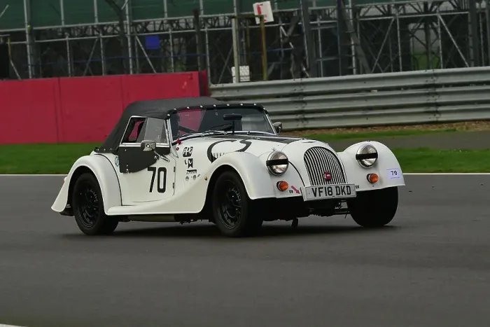 Framed Print : CM35 2339 John Bevan, Morgan Plus 4 Club Sport Framed Print : CM35 2339 John Bevan, Morgan Plus 4 Club Sport