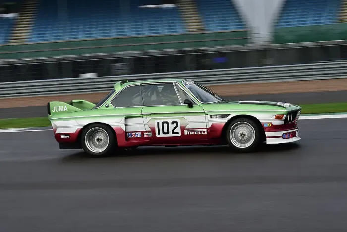 Framed Print : CM35 2348 Alex Ames, BMW 3 litre CSL Framed Print : CM35 2348 Alex Ames, BMW 3 litre CSL