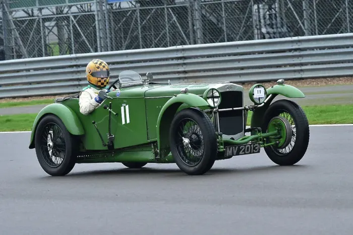 Framed Print : CM35 2501 Robert Beebee, Frazer Nash TT replica Framed Print : CM35 2501 Robert Beebee, Frazer Nash TT replica