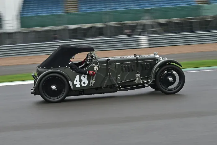 Framed Print : CM35 2532 Theo Hunt, Frazer Nash TT replica