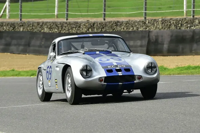 Framed Print : CM35 2710 Robert Cull, TVR Grantura Mk 111 Framed Print : CM35 2710 Robert Cull, TVR Grantura Mk 111