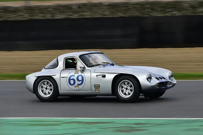 Framed Print : CM35 2742 Robert Cull, TVR Grantura Mk 111 Framed Print : CM35 2742 Robert Cull, TVR Grantura Mk 111