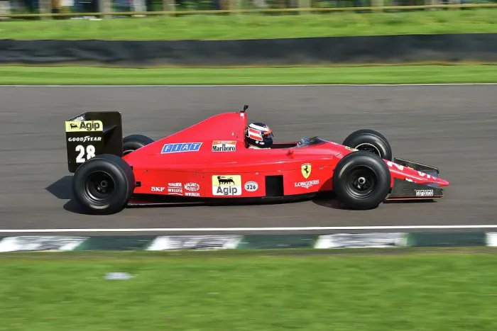 Rights Managed : CM35 3351 Gerhard Berger, 1989 Ferrari 640
