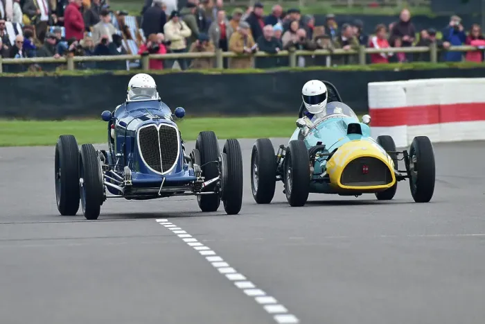 Rights Managed : CM35 3838 Josef Otto Rettenmaier, Maserati 8CM, Charles Clegg, AC Bristol Monoposto Rights Managed : CM35 3838 Josef Otto Rettenmaier, Maserati 8CM, Charles Clegg, AC Bristol Monoposto