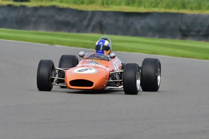 Rights Managed : CM35 3918 Leif Bosson, Brabham-Ford BT28 Rights Managed : CM35 3918 Leif Bosson, Brabham-Ford BT28