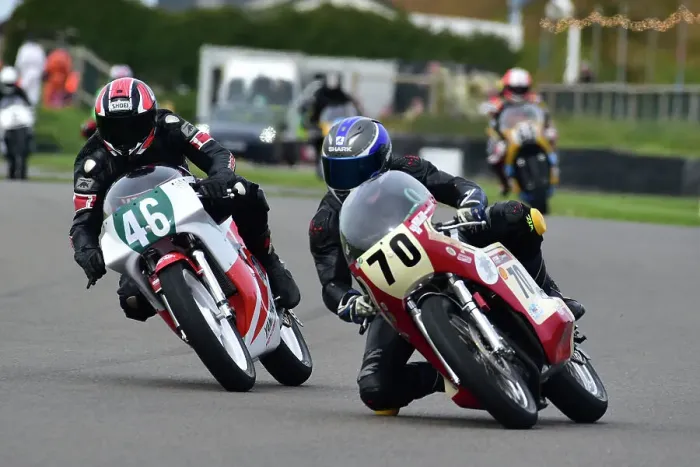 Rights Managed : CM35 4042 Grant Goodings, Yamaha TZ250L, Rob Wittey, Honda Heritage CR-S Rights Managed : CM35 4042 Grant Goodings, Yamaha TZ250L, Rob Wittey, Honda Heritage CR-S