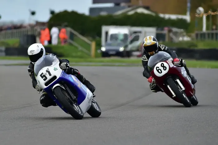 Rights Managed : CM35 4061 Graham Higlett, Rob North Triumph, Michael Russell, Norton Manx Commando Rights Managed : CM35 4061 Graham Higlett, Rob North Triumph, Michael Russell, Norton Manx Commando