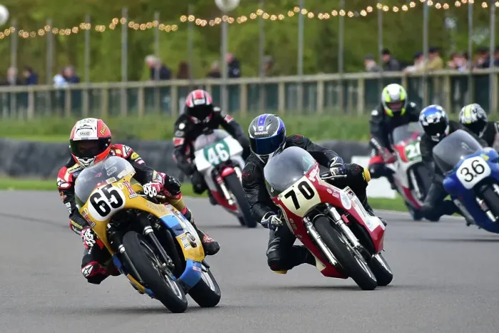 Rights Managed : CM35 4088 Michael Rutter, Hadleigh Honda CB750, Rob Wittey, Honda Heritage CR-S Rights Managed : CM35 4088 Michael Rutter, Hadleigh Honda CB750, Rob Wittey, Honda Heritage CR-S