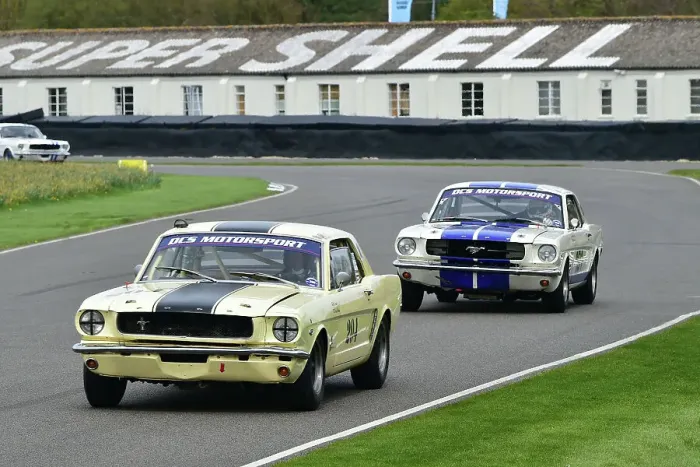 Rights Managed : CM35 4273 Bas Jansen, Kevin Abbring, Ford Mustang