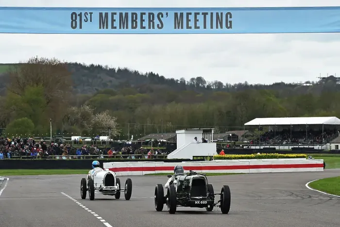Rights Managed : CM35 4592 Jonathan Lupton, Aston Martin Team Car LM4, Thierry Stapts, Bugatti Type 35T Rights Managed : CM35 4592 Jonathan Lupton, Aston Martin Team Car LM4, Thierry Stapts, Bugatti Type 35T