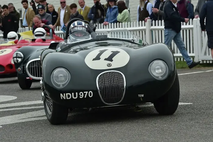 Rights Managed : CM35 4678 Frederic Wakeman, Jaguar C-Type Rights Managed : CM35 4678 Frederic Wakeman, Jaguar C-Type