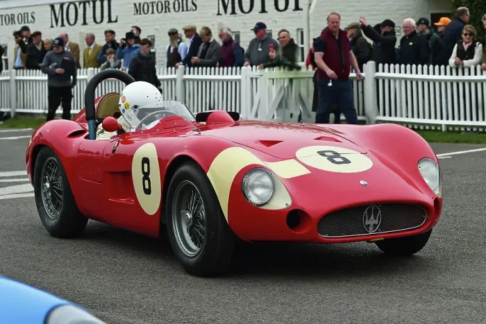 Rights Managed : CM35 4680 Josef Rettenmaier, Maserati 300S