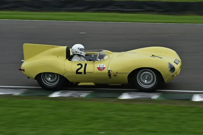 Rights Managed : CM35 4735 Jonathan Bailey, Jaguar D-Type Rights Managed : CM35 4735 Jonathan Bailey, Jaguar D-Type