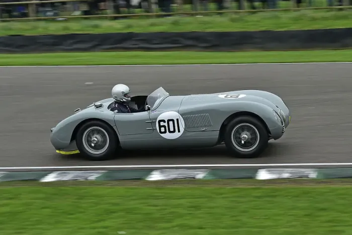 Rights Managed : CM35 4765 Chris Keith-Lucas, Jaguar C-Type Rights Managed : CM35 4765 Chris Keith-Lucas, Jaguar C-Type