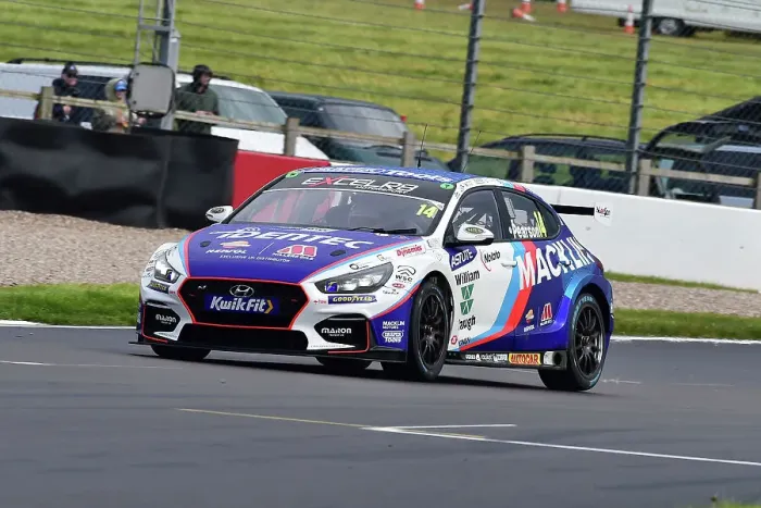 Framed Print : CM35 4827 Ronan Pearson, Hyundai i30N, Team Bristol Street Motors
