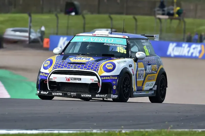 Framed Print : CM35 4897 Cameron Richardson, MINI JCW Sport, NAPA Racing UK Framed Print : CM35 4897 Cameron Richardson, MINI JCW Sport, NAPA Racing UK