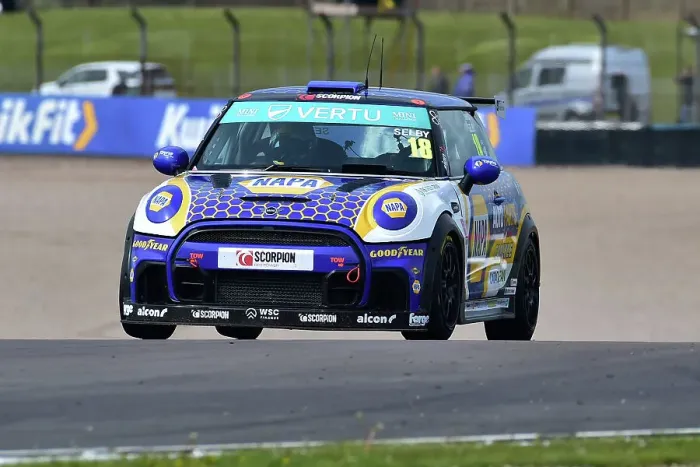 Framed Print : CM35 4898 Lewis Selby, MINI JCW, NAPA Racing UK Framed Print : CM35 4898 Lewis Selby, MINI JCW, NAPA Racing UK