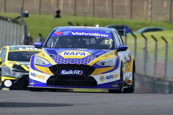 Framed Print : CM35 5153 Dan Cammish, Ford Focus ST, NAPA Racing UK Framed Print : CM35 5153 Dan Cammish, Ford Focus ST, NAPA Racing UK