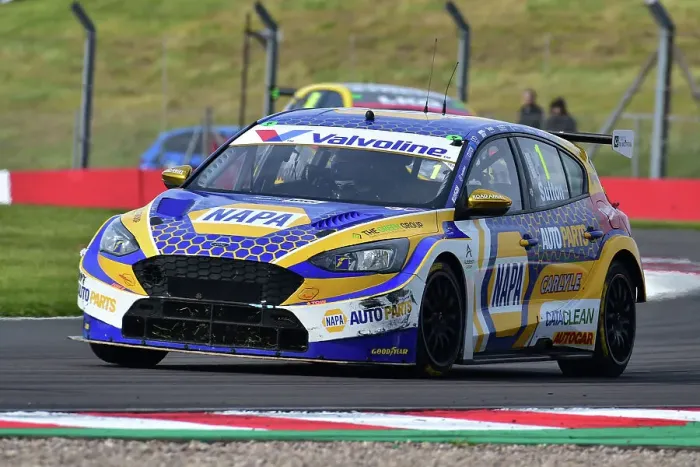 Framed Print : CM35 5241 Ashley Sutton, Ford Focus ST, NAPA Racing UK